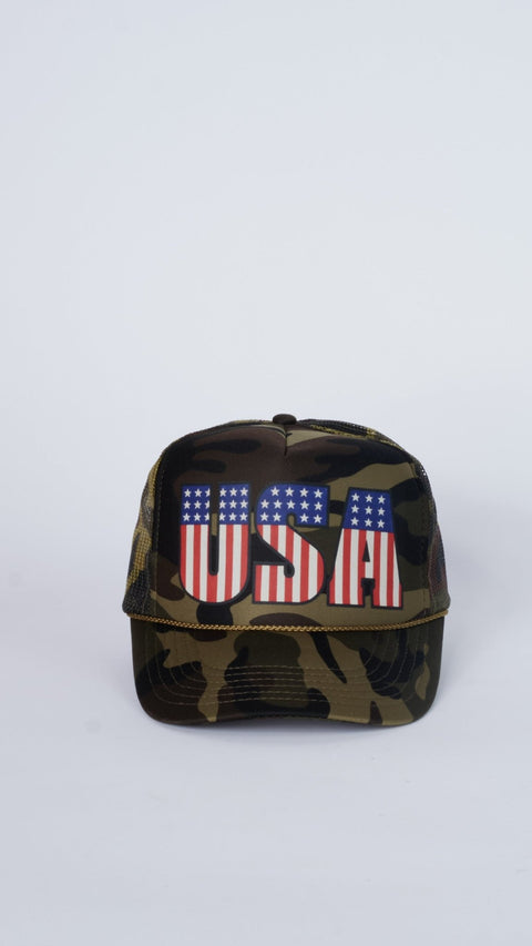 USA Stars & Stripes Trucker - ascot + hart