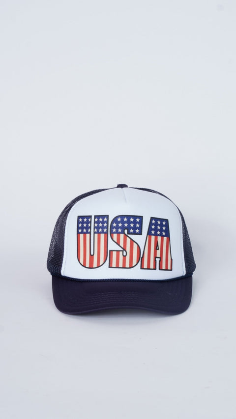 USA Stars & Stripes Trucker - ascot + hart