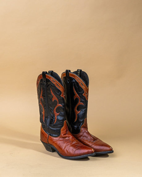 Vintage Cowboy Boots - 6M - ascot + hart