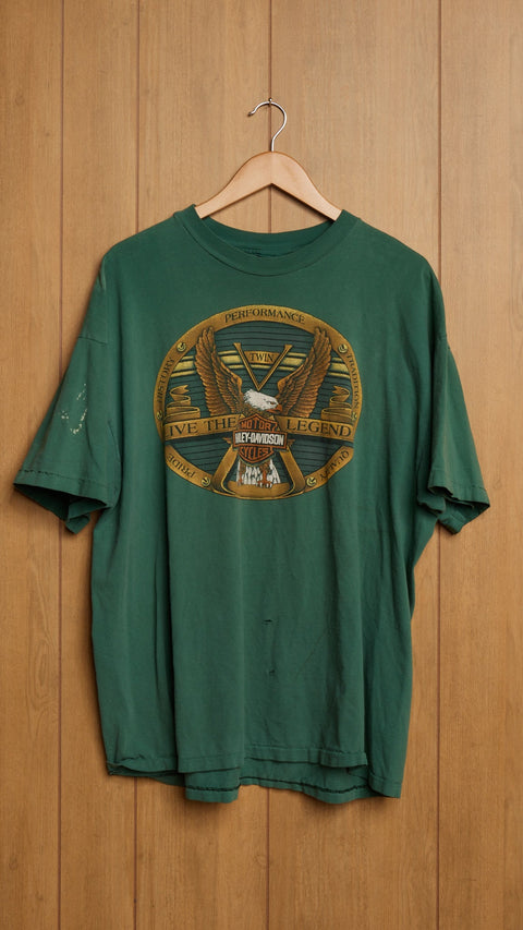 Vintage Distressed Harley Tee - ascot + hart