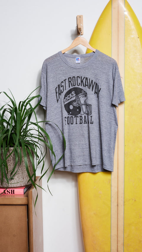 Vintage East Rockaway Football Tee - ascot + hart