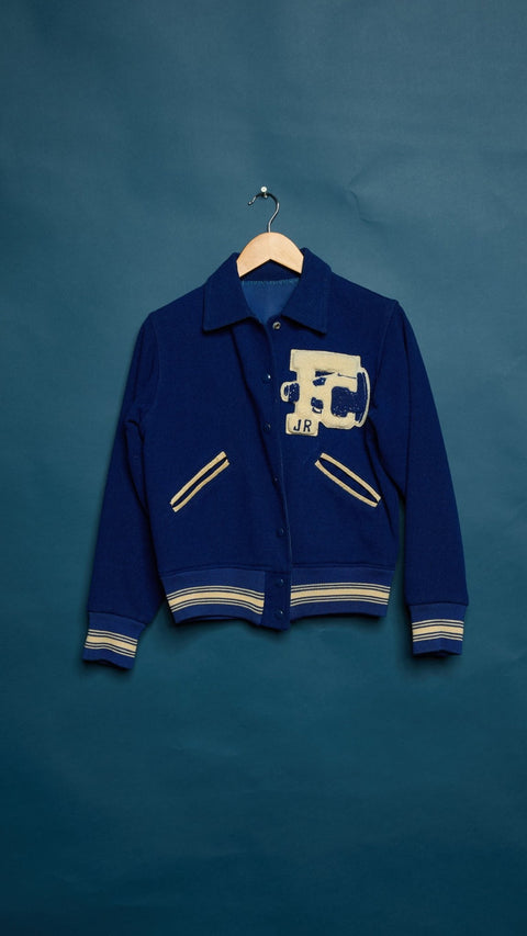 Vintage "FC" Varsity Letterman Jacket - ascot + hart