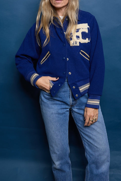 Vintage "FC" Varsity Letterman Jacket - ascot + hart