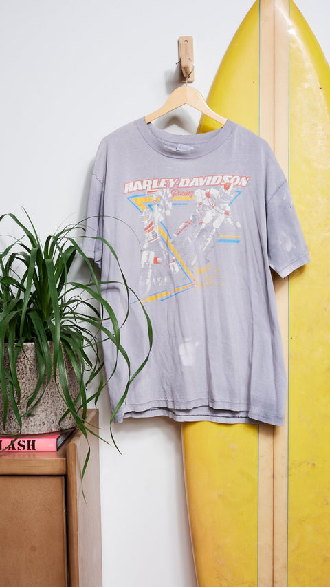 Vintage Harley Racing Tee - ascot + hart