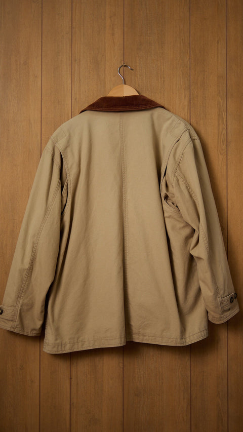 Vintage Lands End Khaki Jacket - ascot + hart
