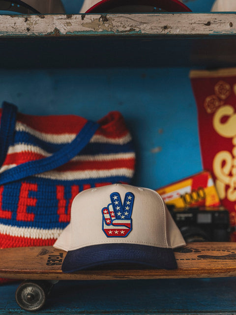 Vintage Peace Hat - ascot + hart