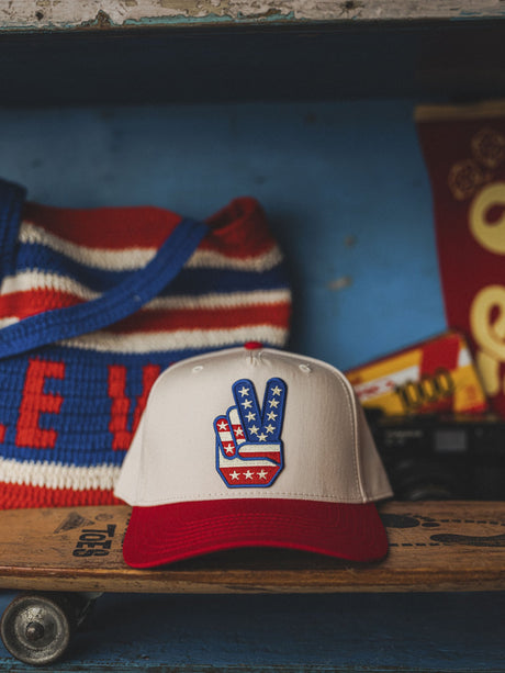 Vintage Peace Hat - ascot + hart