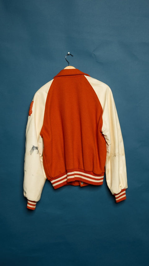 Vintage "R" Varsity Letterman Jacket - ascot + hart