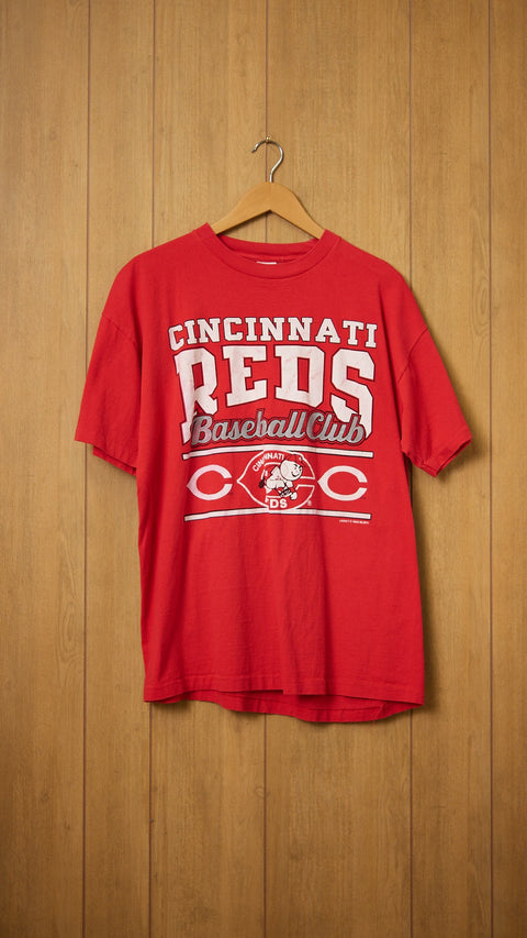 Vintage Reds Baseball Club Tee - ascot + hart