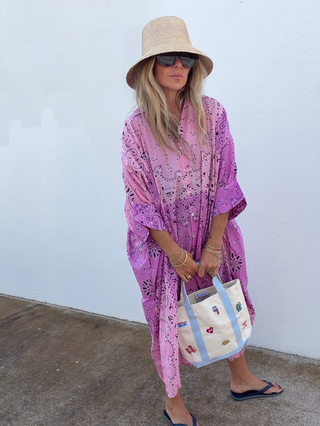 Winslow Bandana Maxi Dress - ascot + hart