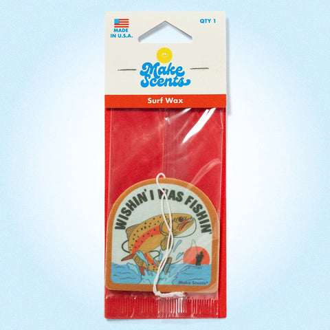 Wishin' I Was Fishin' Air Freshener - ascot + hart