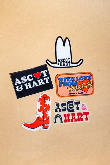 With Love From Texas Sticker Pack - ascot + hart