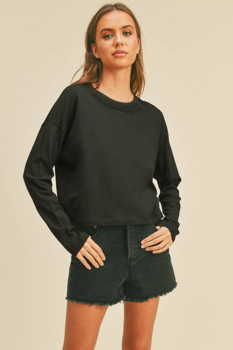 Wren Long Sleeve Tee - ascot + hart