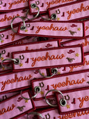 Yeehaw Icon Embroidered Keychain - ascot + hart