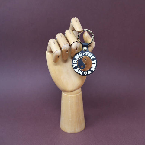 Yin and Yang Key Fob - ascot + hart