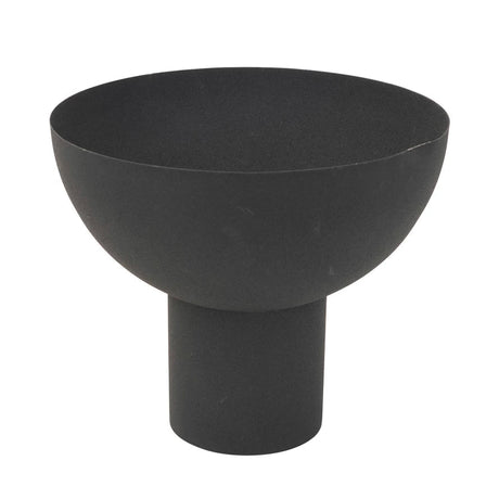 14.8" Decorative Metal Footed Bowl - ascot + hart