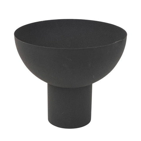 14.8" Decorative Metal Footed Bowl - ascot + hart