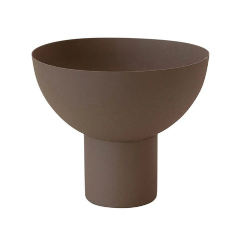 8" Decorative Metal Footed Bowl - ascot + hart