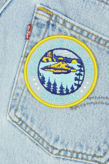 Vintage Crater Lake Patch – ascot + hart
