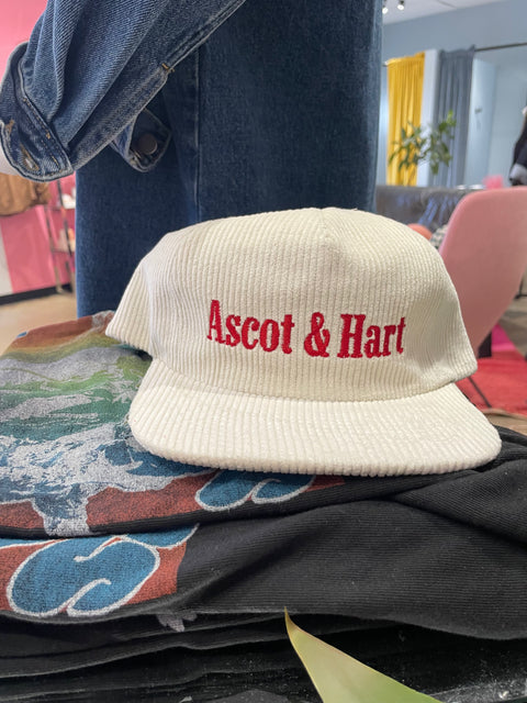 Ascot & Hart Signature Cord Hat