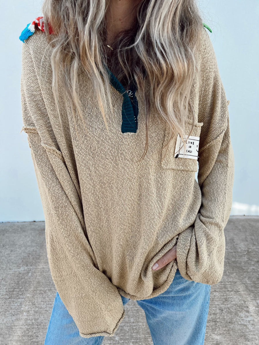 Remi Collared Sweater – ascot + hart