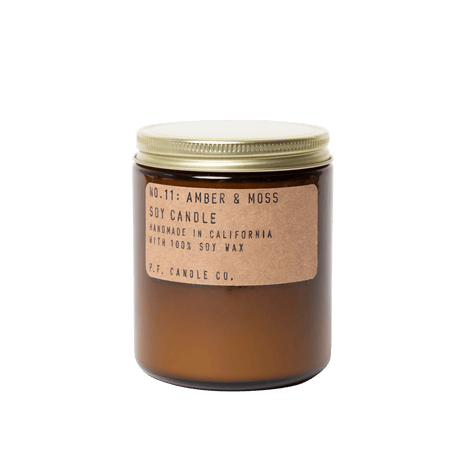 Amber & Moss - 7.2 oz Standard Soy Candle - ascot + hart