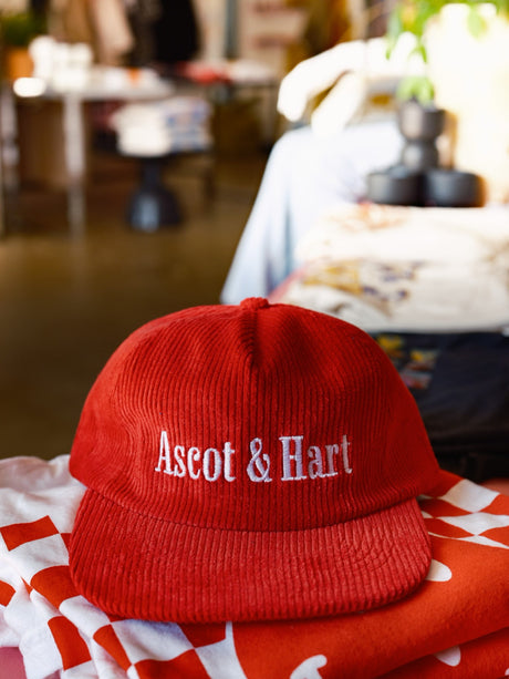 Ascot & Hart Signature Cord Hat - ascot + hart