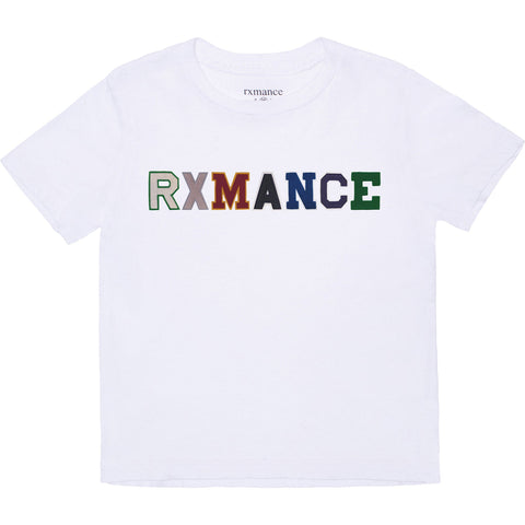COLLEGE KIDS CREW TEE - ascot + hart
