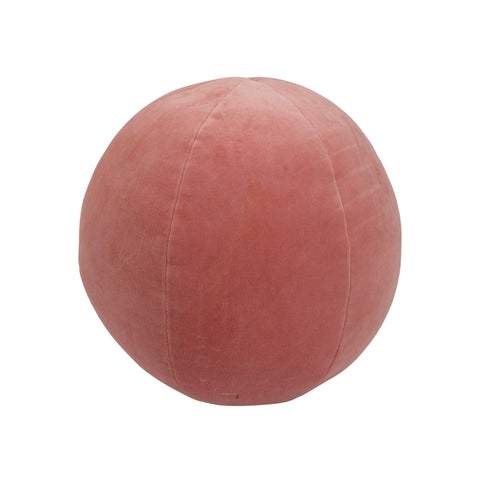 Cotton Velvet Orb Pillow - ascot + hart