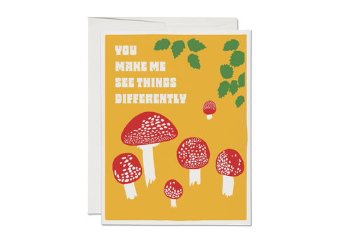 Wonderland friendship greeting card