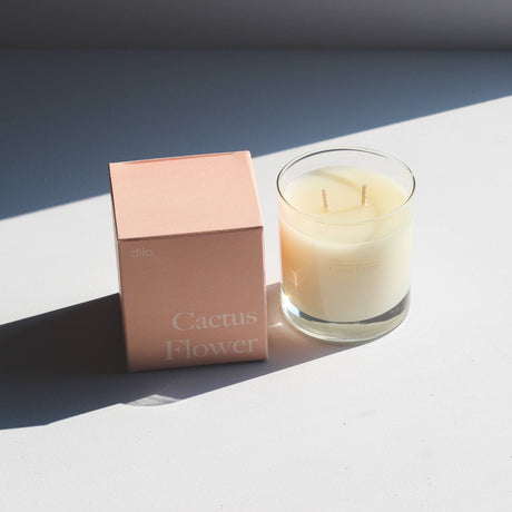 dilo - CACTUS FLOWER CANDLE - ascot + hart