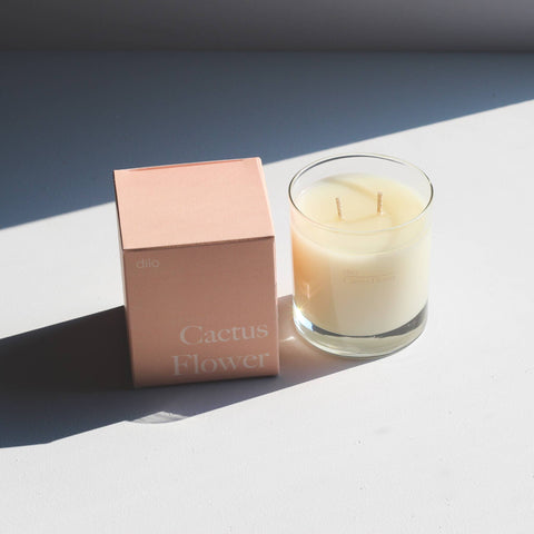 dilo - CACTUS FLOWER CANDLE - ascot + hart