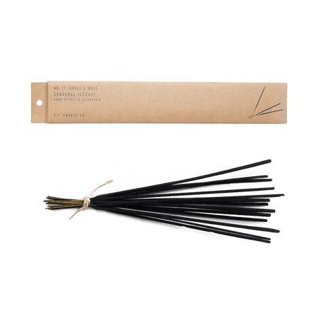 P.F. Candle Co. - Amber & Moss Incense - Pack of 15 - ascot + hart