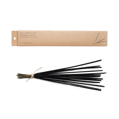 P.F. Candle Co. - Amber & Moss Incense - Pack of 15 - ascot + hart