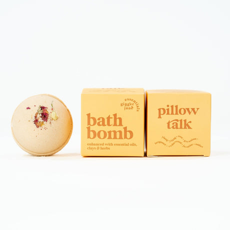 PILLOW TALK • 100% BOTANICAL BATH BOMB • - ascot + hart