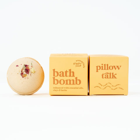 PILLOW TALK • 100% BOTANICAL BATH BOMB • - ascot + hart