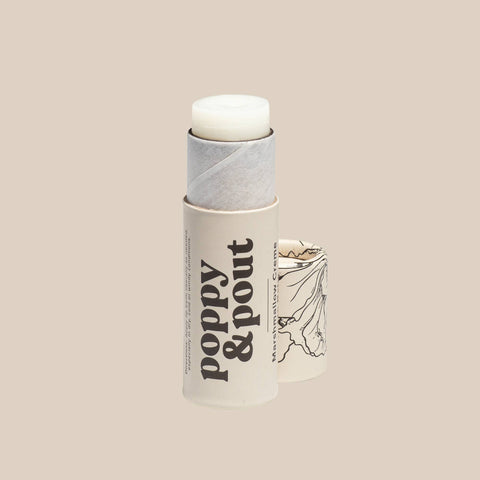 Poppy & Pout - Marshmallow Creme Lip Balm - ascot + hart