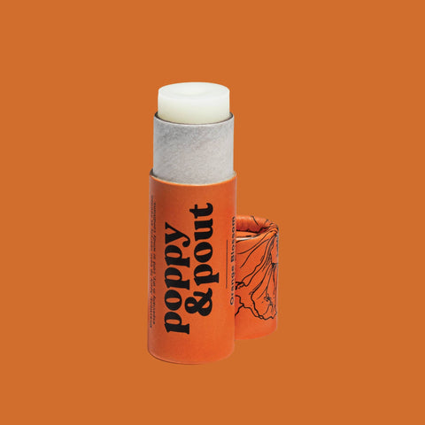 Poppy & Pout - Orange Blossom Lip Balm - ascot + hart