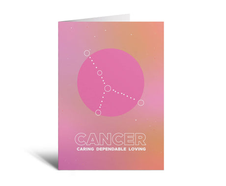 Studio Soph - Cancer Zodiac Sign Greeting Card - ascot + hart