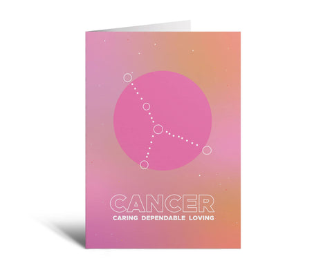 Studio Soph - Cancer Zodiac Sign Greeting Card - ascot + hart