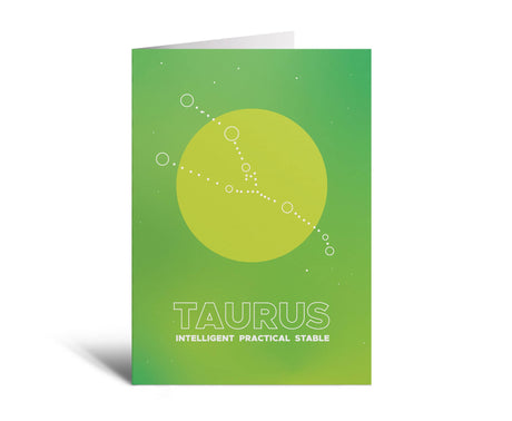 Studio Soph - Taurus Zodiac Sign Greeting Card - ascot + hart