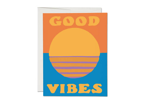 Sunny Vibes encouragement greeting card - ascot + hart