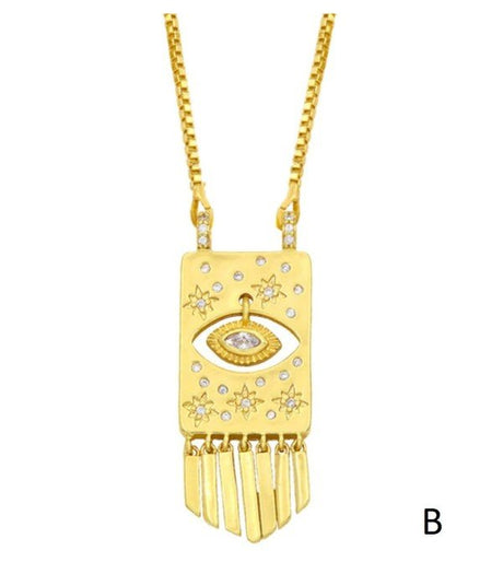 Tassel Eye Chain - ascot + hart
