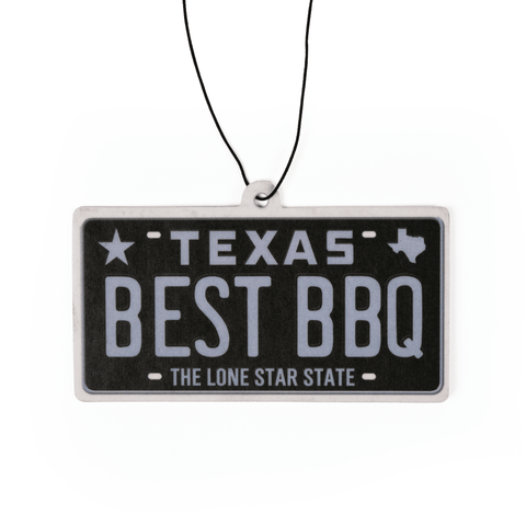 Texas BBQ License Plate - ascot + hart