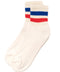 The Retro Stripe Quarter Crew - ascot + hart