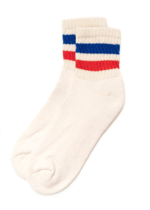 The Retro Stripe Quarter Crew - ascot + hart