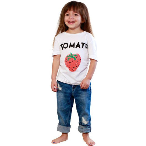 TOMATO KIDS CREW TEE - ascot + hart