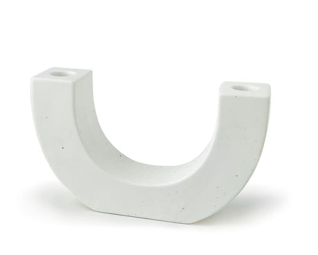 U - SHAPED CERAMIC TAPER HOLDER - ascot + hart