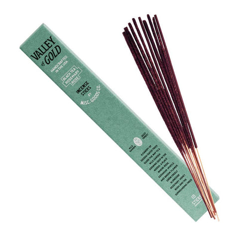 Valley of Gold Incense Sticks - ascot + hart