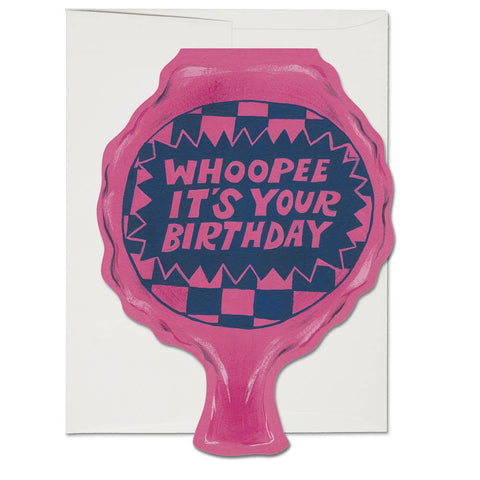 Whoopee Cushion birthday greeting card - ascot + hart